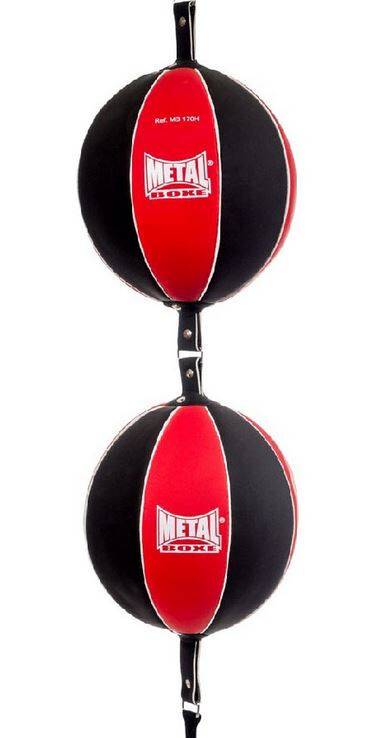 Double ballon élastique Métal Boxe 