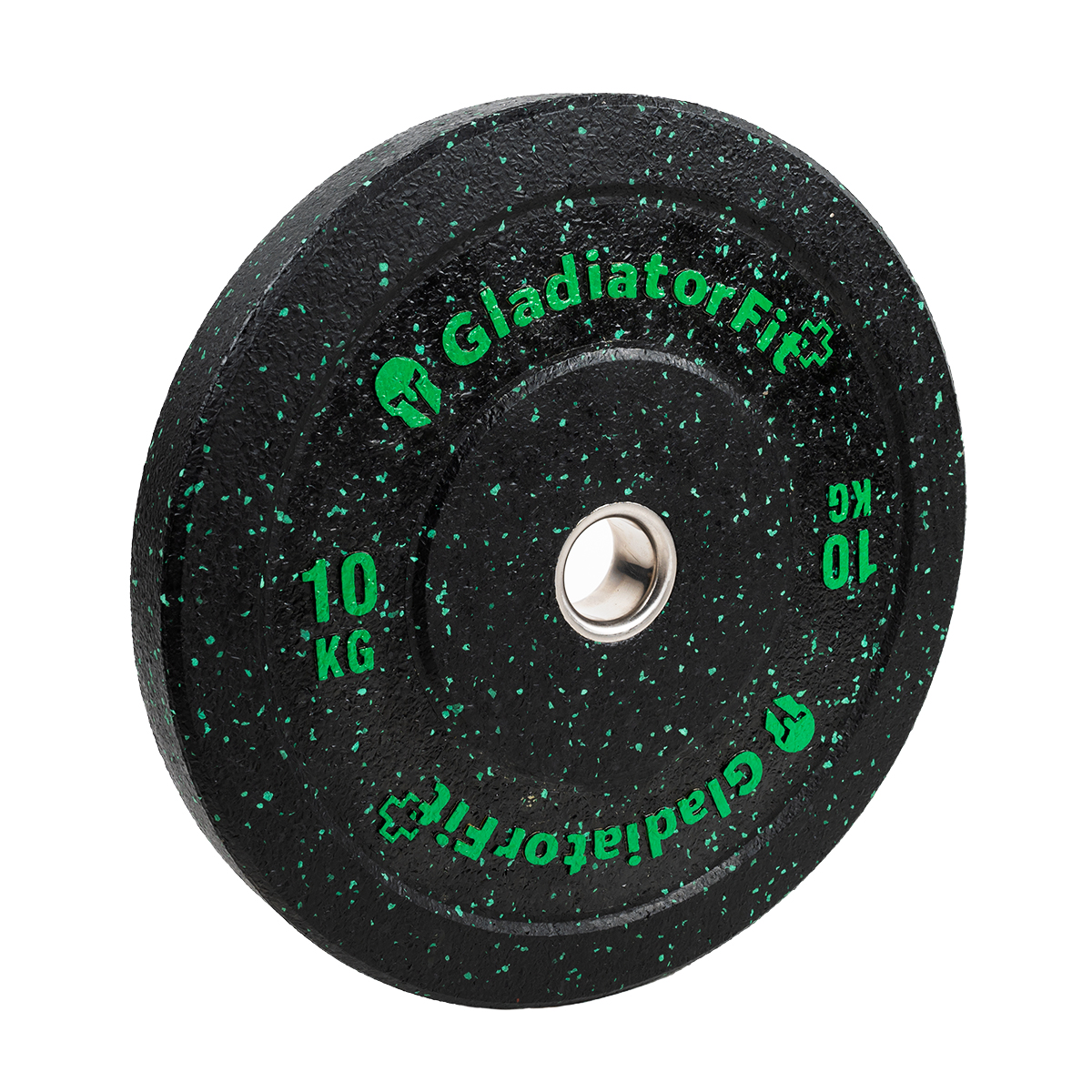 GladiatorFit Disque olympique couleur revêtement caoutchouc Ø 51mm