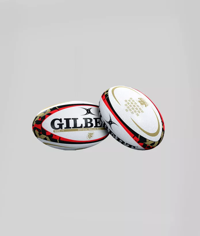 Gilbert Stade Toulousain 22 X Champions Mini Ballon De Rugby