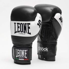 lacitesport.com - Leone 1947 Shock Gants de boxe Adulte, Couleur: Noir, Taille: 10oz