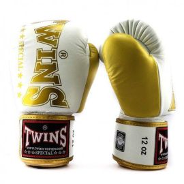 lacitesport.com - Twins BGVL8 Gants de boxe Adulte, Couleur: Blanc, Taille: 14oz