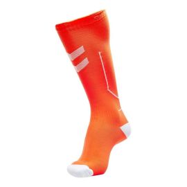 lacitesport.com - Hummel - Chaussettes de compression, Couleur: Orange, Taille: 39/42