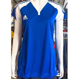 lacitesport.com - Adidas Classic Maillot de volley Femme, Couleur: Bleu, Taille: L
