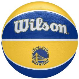 lacitesport.com - Wilson NBA Team Golden State Warriors Ballon de basket, Couleur: Jaune, Taille: 7