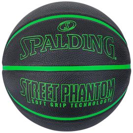 lacitesport.com - Spalding Phantom Ballon de basket, Couleur: Noir, Taille: 7