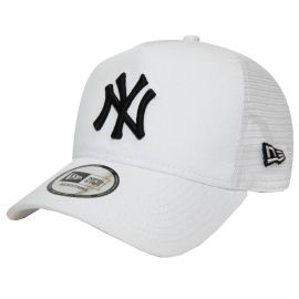 lacitesport.com - New Era Essential New York Yankees MLB Trucker - Casquette, Couleur: Blanc, Taille: OSFM