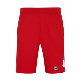 lacitesport.com - Le Coq Sportif Tricolore N°1 Short Homme, Couleur: Rouge, Taille: XL