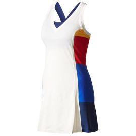 lacitesport.com - Adidas NY Colorblock Pharrell Williams Robe de tennis Femme, Couleur: Blanc, Taille: XS