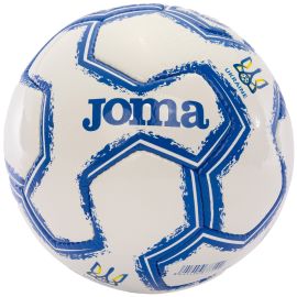 lacitesport.com - Joma Official Football Federation Ukraine Ballon de foot, Couleur: Blanc, Taille: 5