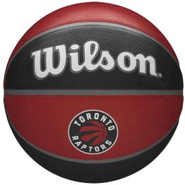 lacitesport.com - Wilson NBA Team Toronto Raptors Ballon de basket, Couleur: Rouge, Taille: 7