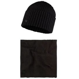 lacitesport.com - Buff Gift - Ensemble bonnet et cache cou, Couleur: Noir, Taille: TU
