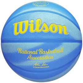 lacitesport.com - Wilson NBA DRV Pro Heritage Ballon de basket, Couleur: Bleu, Taille: 7