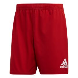 lacitesport.com - Adidas Adulte 3 Stripes Short Homme, Couleur: Rouge, Taille: L