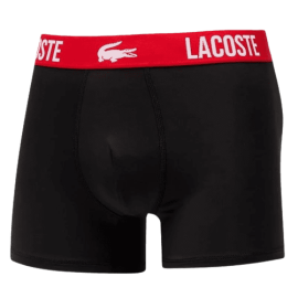 lacitesport.com - Lacoste Boxer Homme Court, Couleur: Rouge, Taille: S