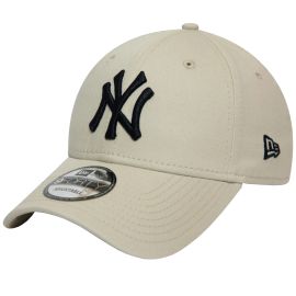 lacitesport.com - New Era 9FORTY New York Yankees MLB League Essential Casquette, Couleur: Beige, Taille: OSFM