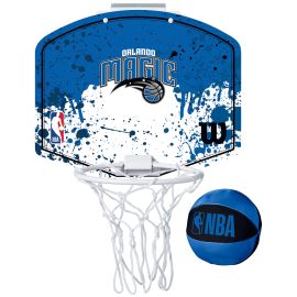 lacitesport.com - Wilson NBA Team Orlando Magic Mini Panier de basket, Couleur: Bleu, Taille: TU