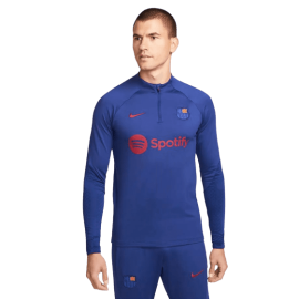 lacitesport.com - Nike FC Barcelone Sweat Training Strike 22/23 Homme, Couleur: Bleu, Taille: XL