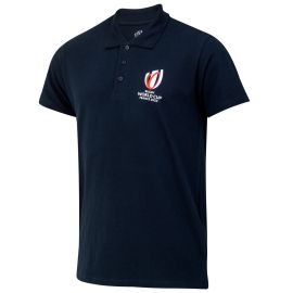 lacitesport.com - Rugby World Cup Collection Officielle Polo Homme, Couleur: Bleu, Taille: S