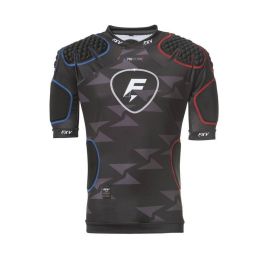 lacitesport.com - Force XV Edige T-shirt Epaulière de rugby Enfant, Couleur: Noir, Taille: XS (enfant)
