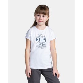 lacitesport.com - T-shirt en coton pour fille Kilpi MALGA-JG, Couleur: Blanc, Taille: 110