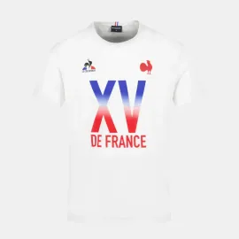 lacitesport.com - Le Coq Sportif Xv de France T-shirt Homme, Couleur: Blanc, Taille: XS