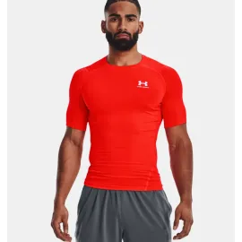 lacitesport.com - Under Armour Lycra T-shirt Homme, Couleur: Orange, Taille: 3XL