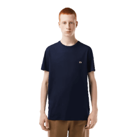 lacitesport.com - Lacoste Cols Roules Core Essentials T-shirt Homme, Couleur: Bleu, Taille: 2