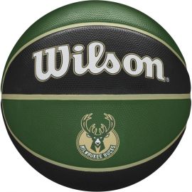 lacitesport.com - Ballon NBA Wilson Team Tribute Milwaukee Bucks, Taille: T7
