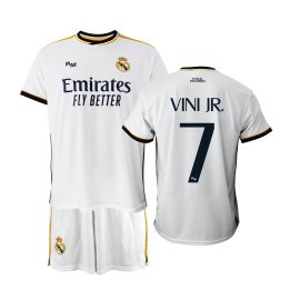 lacitesport.com - Real Madrid Ensemble Replica Domicile Vinicius 23/24 Enfant, Taille: 6 ans