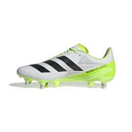 lacitesport.com - Adidas Adizero RS15 Ultimate SG Chaussures de rugby, Couleur: Blanc, Taille: 50