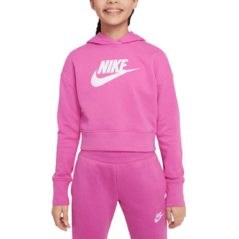 lacitesport.com - Nike Club FT Crop Sweat Enfant, Taille: L (enfant)