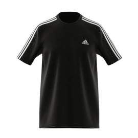 lacitesport.com - Adidas Essentials 3-stripes T-shirt Homme, Couleur: Noir, Taille: S