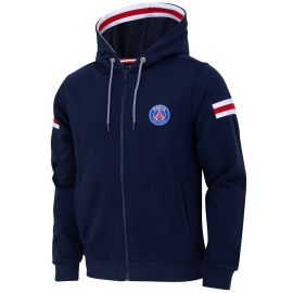 lacitesport.com - Sweat capuche zippé PSG Enfant - Collection officielle PARIS SAINT GERMAIN, Couleur: Bleu, Taille: 8 ans