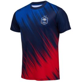 lacitesport.com - Maillot supporter FFF - Collection officielle Equipe de France de Football, Couleur: Bleu, Taille: M