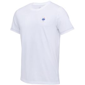lacitesport.com - T-shirt fan FFF - Made in France - Collection officielle Equipe de France de Football - Homme, Couleur: Blanc, Taille: S