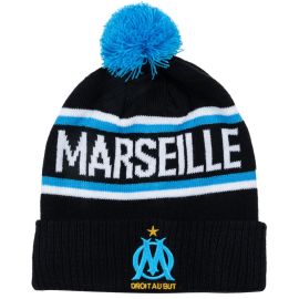 lacitesport.com - Bonnet fan pompon OM Adulte - Collection officielle Olympique de Marseille