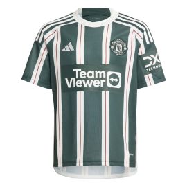 lacitesport.com - Adidas Manchester United Maillot Exterieur 23/24 Enfant, Taille: 9/10 ans