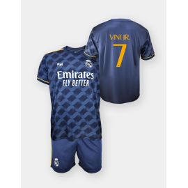 lacitesport.com - Real Madrid Kit Exterieur Replica Vinicius Junior 23/24 Enfant, Taille: 2 ans