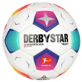 lacitesport.com - Derbystar Bundesliga Brillant V23 Mini Ballon de foot, Couleur: Blanc, Taille: 1