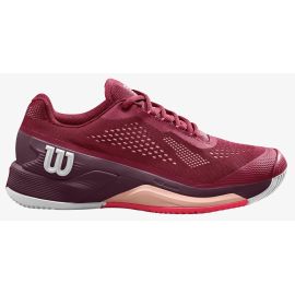 lacitesport.com - Wilson Rush Pro 4.0 AC Chaussures de tennis Femme, Couleur: Bordeaux, Taille: 38