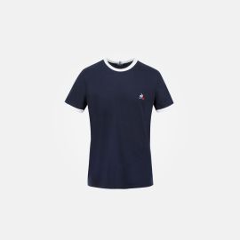 lacitesport.com - Le Coq Sportif ESS TEE N4 M T-Shirts Homme, Couleur: Bleu, Taille: S