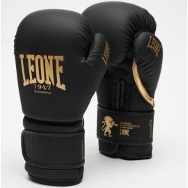 lacitesport.com - Leone 1947 Black Gold Edition Gants de boxe, Taille: 10oz