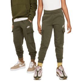 lacitesport.com - Nike Sportswear Club Fleece Pantalon Cargo Enfant, Couleur: Kaki, Taille: XL (enfant)