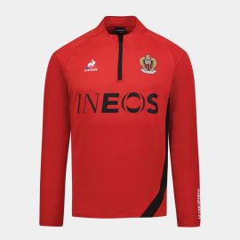 lacitesport.com - Le Coq Sportif OGC Nice Sweat Training 23/24 Homme, Taille: S