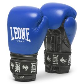 lacitesport.com - Leone 1947 Ambassador Gants de boxe, Couleur: Bleu, Taille: 10oz