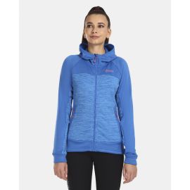 lacitesport.com - Sweat à capuche fonctionnel pour femme Kilpi LAYANA-W, Couleur: Bleu, Taille: 36