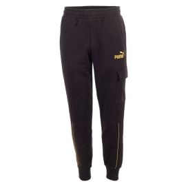 lacitesport.com - Puma Minimal Gold Pantalon Jogging Homme, Couleur: Noir, Taille: 2XL