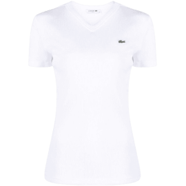 lacitesport.com - Lacoste Slim Fit T-shirt Femme, Couleur: Blanc, Taille: 34