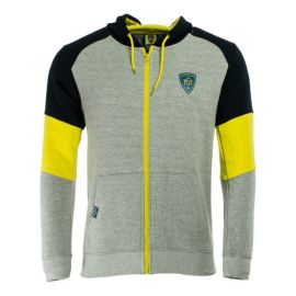 lacitesport.com - ASM Clermont Veste zippée à capuche Homme, Couleur: Gris, Taille: 3XL