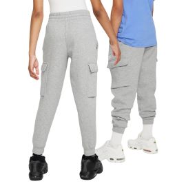lacitesport.com - Nike Club Fleece Cargo Pantalon Enfant, Couleur: Gris, Taille: M (enfant)